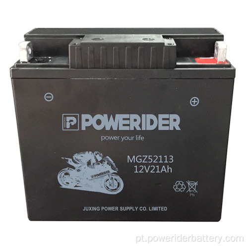12 V 21AH 51913 Nano-gel Tech Motocicleta Starter Bateria